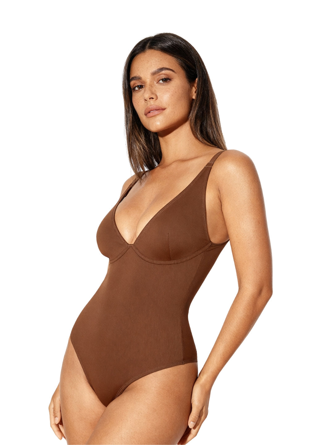 Derin dekolteli bodysuit