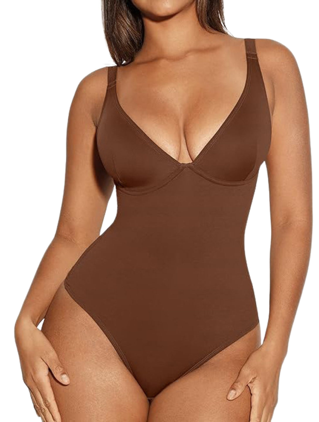 Derin dekolteli bodysuit