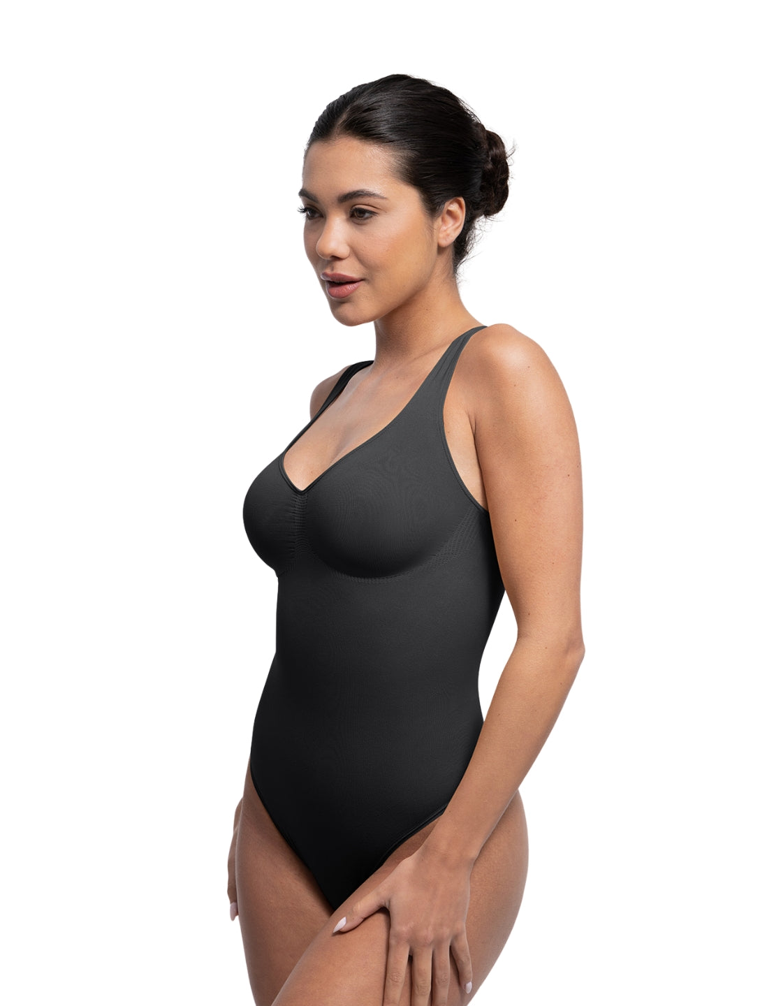 Dikişsiz, Belinizi Sıkı Gösteren Tanga Bodysuit