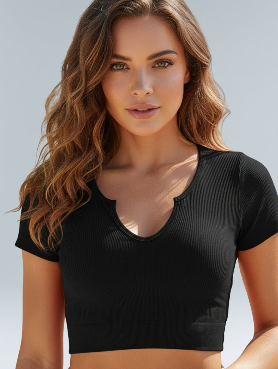 Beni Şekillendir Crop Tişört