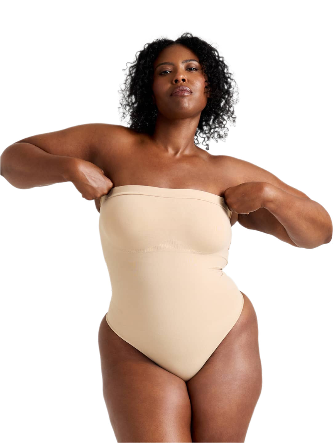 Askısız tanga bodysuit